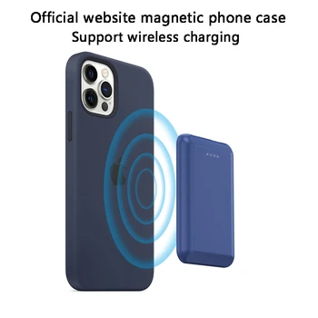 Magnetisk Trådløs Opladning skat For Magsafe iphone 12 12pro Antal 12mini Ultra-tynd, Magnet Oplader Power Bank 5000mah Batteri