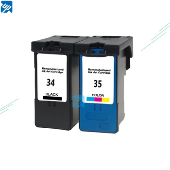 2 Pack 34, 35 Ink For Lexmark X2500 X2530 X2550 X3330 X3350 X3530 X3550 Printer