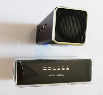 Musik Angel Oprindelige MAUK5B LCD-Skærmen er Aktiv Lyd FM-USB MP3-Transportabel Mini-Højttaler med SD/TF