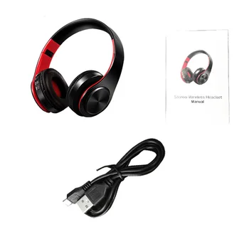 XST Bluetooth-Hovedtelefoner, Trådløse Infrarøde Headset Sammenklappelig Letvægts On-ear for I Bil Video Hovedstøtte DVD-Afspiller Hovedtelefoner