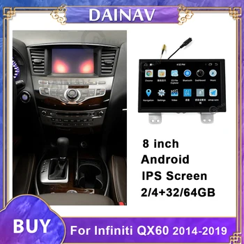 Lodret Skærm Android Tesla Bil GPS Navigation Til Infiniti QX60-2019 Bilen Multimedia-Afspiller, Auto Radio båndoptager