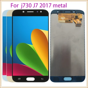 For Samsung Galaxy J7 Pro 2017 J730 J730F J730FM Touch Screen Digitizer og LCD-Skærm Justere For Samsung J7 J730 metal