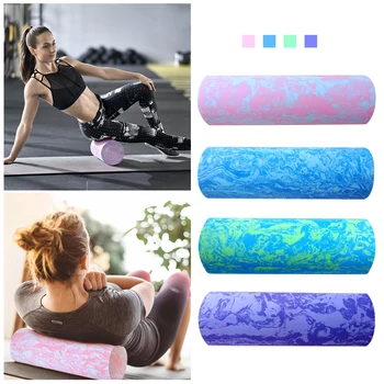 30/60/45cm Yoga Block Pilates Foam Roller Trigger Punkt Massage Roller Muskel Organisation, Fitness, Yoga, Pilates Øvelse