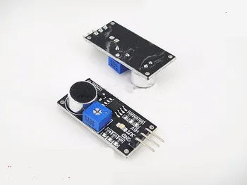 Gratis forsendelse 30 pct lyd sensor modul til arduino Stemme Detektor LM386 Intelligent Sensor