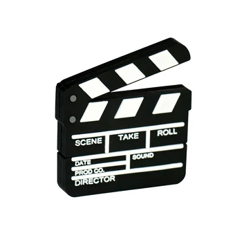 Cartoon Movie Clapperboard USB-Flash-Drev, 8GB, 16GB, 32GB, 64GB USB 2.0-Pendrive Film Memory Stick 128GB Pen-Drev 256 gb USB Flash