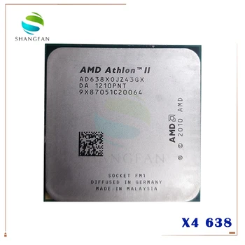 AMD Athlon II X4 638 X4-638 2.7 GHz Quad-Core CPU Processor AD638XOJZ43GX Socket FM1