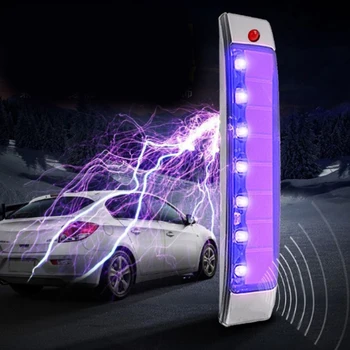 Bil Døren Anti-Statisk Solenergi Beskyttelse af Kofanger Anti-Kollision LED Crash Bar Dekoration Lys