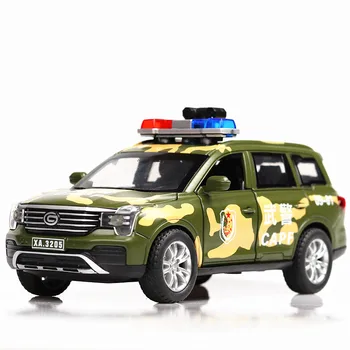 1:32 Toy Bil GS8 Politiet Metal Toy Legering Bil Diecasts & legetøjsbiler Bil Model Miniature Skala Modeller Bil-Legetøj Til Børn
