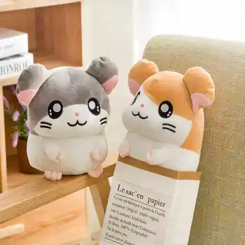 Hamtaro Plys legetøj Super Blød Japan Animationsfilm Hamster Udstoppet dukke legetøj til Børn Tegnefilm Figur legetøj til Børn Fødselsdagsgave