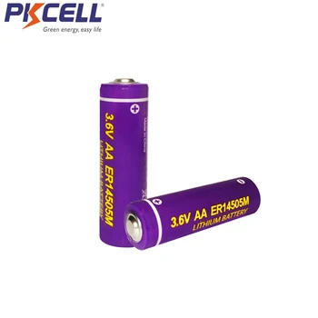 1STK PKCELL 1800mAh 3,6 V ER14505M AA LiSCLO2 Batteri Type Lithium-Batterier af hensyn Til Alarmer eller sikkerhedsudstyr