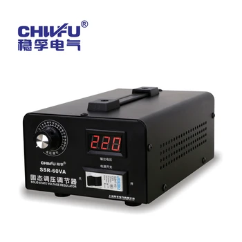 Ssd-voltage regulator 220v enkelt fase elektroniske tyristor regulator high power voltage regulator, 0-220v termostat