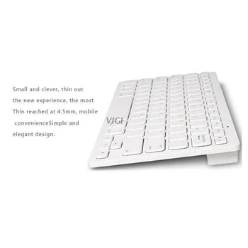 28cm Bluetooth 2.4 GWireless Keyboard for Apple iPad 2, 3 4 til Mac Computer, PC til Macbook Clavier kontorartikler