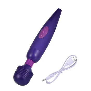 USB-genopladelige Store Vibratorer til Kvinder Magic Wand Gode Body Massager Sex Legetøj Til Kvinde Klitoris Stimulere Kvindelige Køn shop