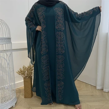 5 Farver Afrikanske Kjoler Til Kvinder Plus Size Dashiki Fuld Diamant Afrikanske Tøj Abaya Dubai Muslimske Kjole Afrika Boubou Robe