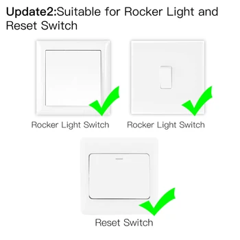 Tuya ZigBee 3.0 Smart Light Switch Relæ Modul 2/1 Bande zigbee+rf-Skifte Modul Fjernbetjening arbejde med Alexa, Google Startside
