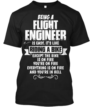 Mænd T-Shirt ER EN FLIGHT ENGINEER -LIMITE EDITION! Kvinder T-Shirt