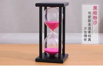15/30/45/60 Minutter Sand Timeglas Nedtælling Timing Træ-Sandglass Sand Ur Timer Home Decor Gave Boligindretning