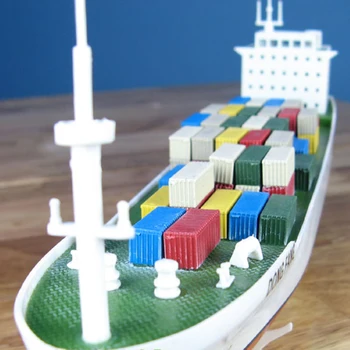 Orientalsk Eldrevne containerskibe Samling Model Kits DIY Pædagogisk Legetøj Lære Skibet Struktur Børn Gaver