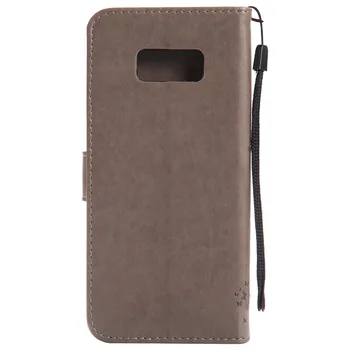 Læder Flip Cover Wallet taske til Samsung Galaxy S3 S4 S5 mini S6 S7 kant S8 Plus S8+ Card Slot Hylster Telefon taske tilfælde Coque