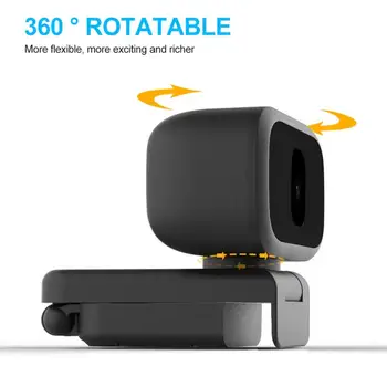 1080P 720p 480p Webcams USB-Web-Kamera Med Mikrofon Full HD Webcam Til PC Laptop Plug And Play Til Youtube, Skype videoopkald