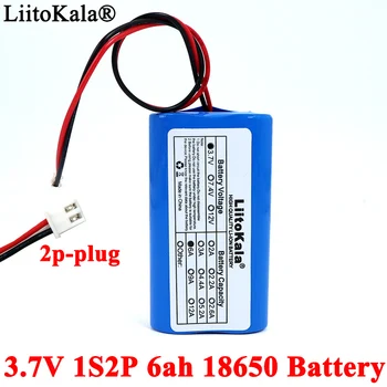 Liitokala 3,7 V 18650 Lithium Batteri 6000mAh Fiskeri LED Lys Bluetooth Højttaler 4.2 V Nødsituation DIY batterier med PCB