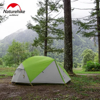 Naturehike Mongar 2 Camping Telt Ultralet 3 Udendørs Sæson Vandtæt 20D Nylon Vandring Telt 2 Person Backpacking Telt