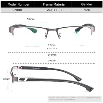 Bellcaca Forestilling Ramme Mænd Briller Nørd Computer Optisk Transparent Klar Linse Briller Ramme For Mandlige Brillerne 12008