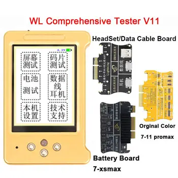WL V11 Omfattende Tester LCD-Photosentive/Vibrationer/Touch/Batteri/Heatset Data Kabel Reparation Programmør til iPhone 7-11