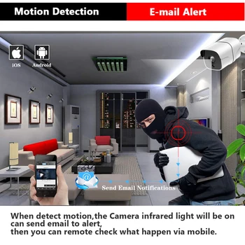 H. 265+ 4-KANALS 5MP UHD POE NVR Kit CCTV sikkerhedssystem Ansigt Optage AI IP Kamera Udendørs Vandtæt Video Overvågning Kamera Sæt