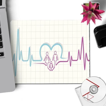God Brug Sygeplejerske til Medicinsk Medicin, Sundhed Hjerte pad mus Gaming musemåtte, Non-Slip værdiboks til Bærbar Computer, PC gaming mat mat bruser