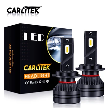 CARLitek 2X 20000LM High Power Forlygte F3 H11 LED H4 H7 H1 Bil Pærer Biler Auto Lampe HB3 9005 HB4 9006 9012 CSP XQ