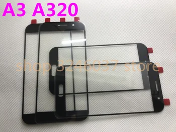 NY Original Erstatning For Samsung Galaxy A3 2017 A320 A320F Foran LCD-Touch Screen Ydre Glas Linse