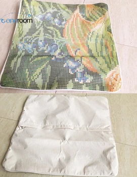 Mønster Samling Gobelin pude Cross-stitch Pude Kit Chunky Pudebetræk Akryl Garn Kits til Broderi