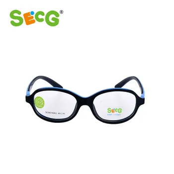 SECG Søde Fleksibel Børn Recept Optiske Briller Nærsynethed Hård Silikone Ramme, Børn Briller Frame Briller