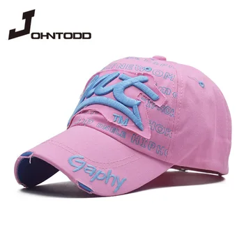 13 farver adies hatte til kvinder og mænd alfabet baseball caps engros hip-hop passer billige hatte fashionable buet kant hip hop