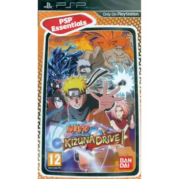 Naruto Shippuden Kizuna Drive Essentials Vers. Dansk Psp Video Spil Namco rolle alderen 12 +