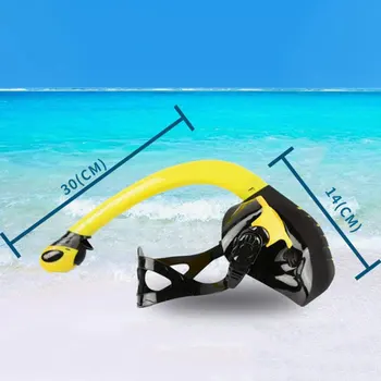Snorkling Maske, Snorkel Rør, der er Anti-fog Svømning, Dykning Brille med Let Ånde Tør Snorkel Rør Snorkling Beskyttelsesbriller