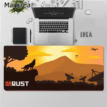 MaiYaCa Top Kvalitet Dyb skov Rust DIY Design Mønster Spil musemåtte Gratis Fragt Stor musemåtte Tastaturer Mat