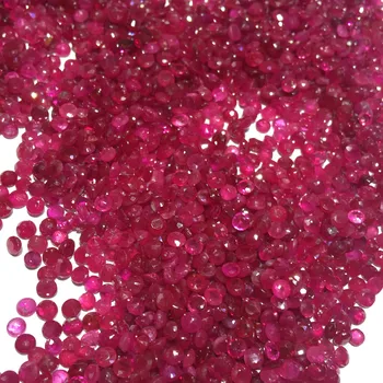 Gemstones naturlige smykker ruby nøgne sten ring, armbånd, halskæde Vigtigste Sten 2,8 mm rubis edelstenen joyas kvinder bijoux takı perler