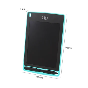 CHUYI 6,5 Tommer LCD-Tavle Ultra Tynd Mini håndskriftspladen Elektronisk Digital Grafik Tablet Memo tegnebrættet For Børn