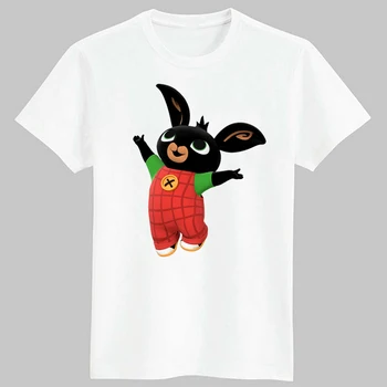 Søde anime tshirt pige, Bing Kaniner tegneserie t-shirt vogue piger toppe kids tøj drenge t-shirts sjove børn t-shirts til sommer