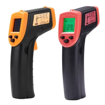Håndholdt Laser Ikke-kontakt Termometer Digital Infrarød Meter med 50 C eller 600 (-58 ° F til 1122 F)