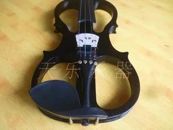 4/4 Electric Acoustic Violin Basswood Rode med Violin Tilfælde Dække Bue for Musikalske Strengeinstrument Elskere Begyndere