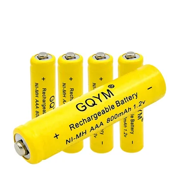 Engros AJQQ batería 1,2 v nimh-800mah pilas recargable aaa Til Laser Lommelygte Toy,rc båd,аккумулятор aaa