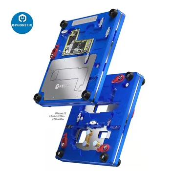 MJ K35 Mobile Bundkort Armatur Lodning Stativ Til iPhone 12/12 Mini/12 Pro/12 Pro Max antal PCB Board IC Chip Reparation Platform