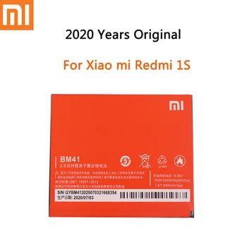 2020 år Originale Batteri, Xiaomi BM41 For Xiaomi Mi Redmi 1S Mobiltelefon Batterier 2050MHz