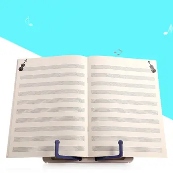 Musik Ark Står Bærbare Justerbar Folde Klaver Score Bog Indehaveren Læsning Musikinstrumenter Tilbehør
