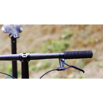 TWTOPSE Let 10g bike Cykel blindhåndtag For Brompton Forbedre Vand-Modstand Svamp Holdbar Cykel Dele 127 mm Stik