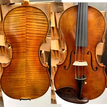 Klassisk Violin Klassisk Italiensk Professionel Violin Professionel Eksamen Violin Fedtet Lak Violin
