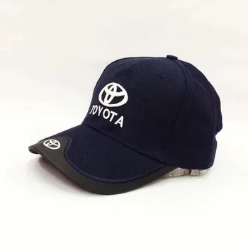 4 seasons bil fan logo, TOYOTA baseball cap bomuld broderi solhat snapback hatte